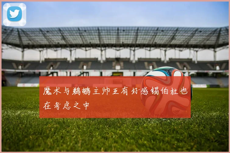 魔术与鹈鹕主帅互有好感锡伯杜也在考虑之中