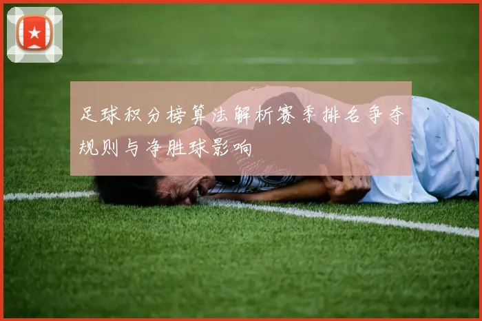 足球积分榜算法解析赛季排名争夺规则与净胜球影响